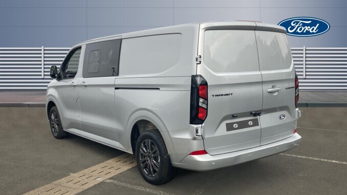 Ford Transit Custom 320 L2 Diesel Fwd 2.0 EcoBlue 136ps H1 Double Cab Van Limited Auto - Image 2